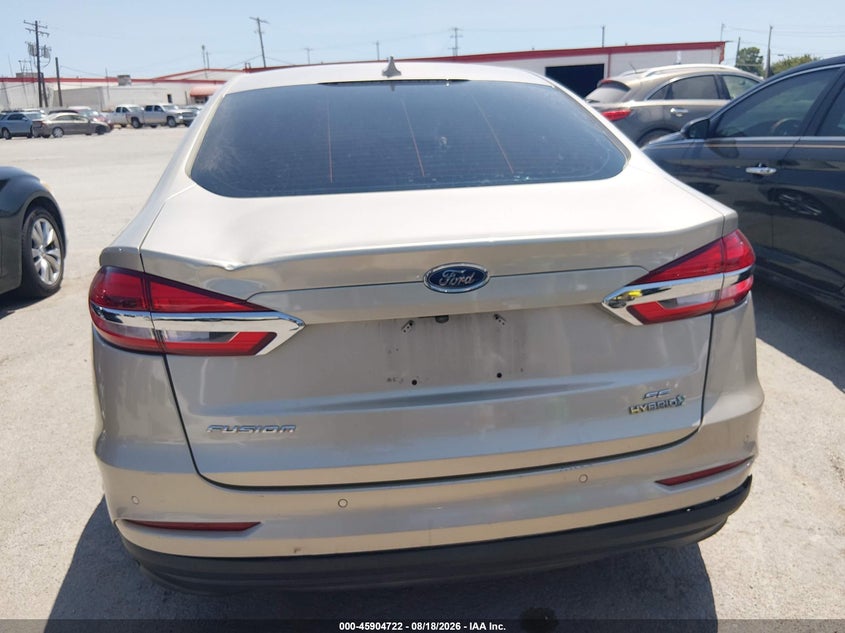 2019 FORD FUSION HYBRID auction photo 6