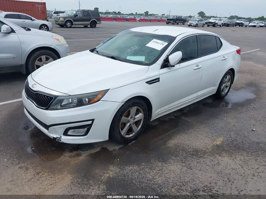 Vin: 5xxgm4a73eg296160, lot: 46403796, kia optima lx 20142