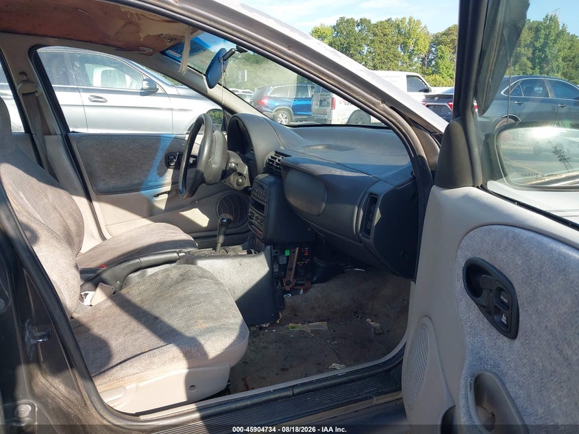 SATURN SL 1997 VIN 1G8ZH5287VZ209538