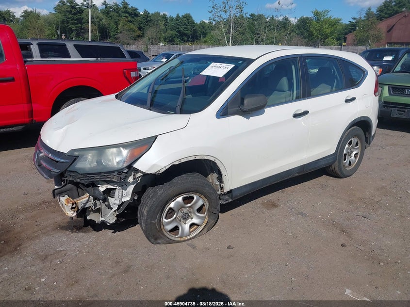2014 Honda CR-V, Front End, IAAI, VIN 5J6RM4H33EL113281 — photo 2