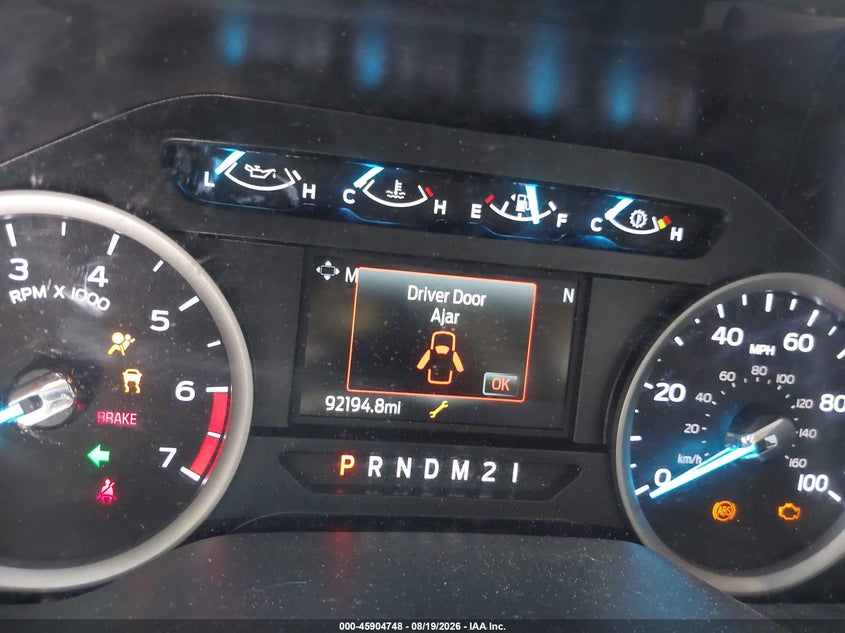 2021 FORD F250 TRUCK 6.2L V-8 VVT, 385HP