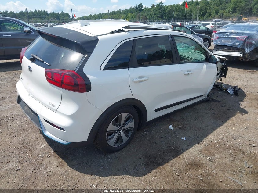 Vin: kndcm3ld4j5156810, lot: 46403822, kia niro plug-in hybrid lx 20184