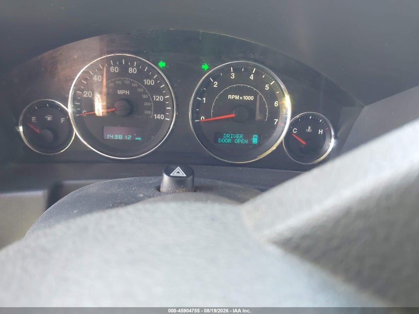 2007 JEEP COMMANDER SPORT UTILITY VEHICLE 4.7L V-8 235HP