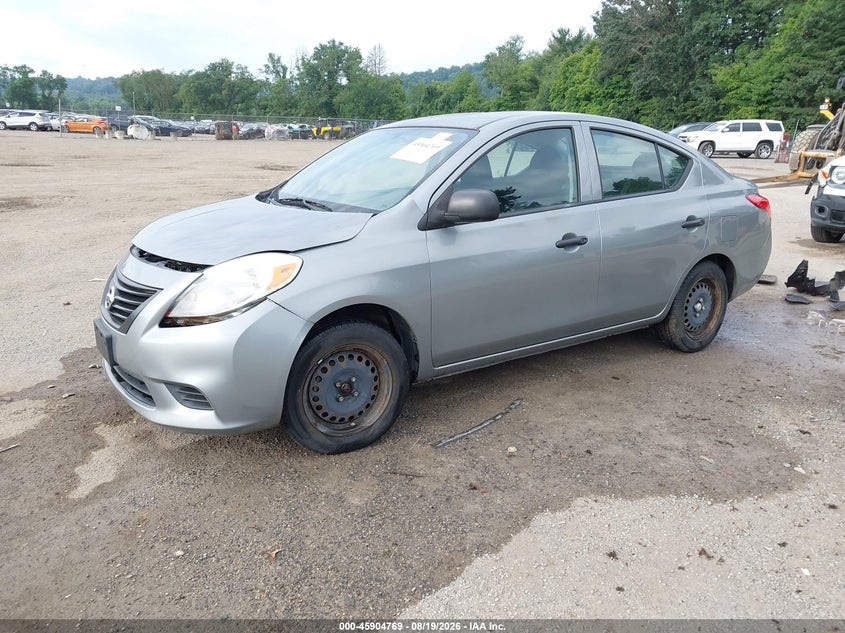2012 Nissan Versa, Front End, IAAI, VIN 3N1CN7AP5CL920378 — photo 2