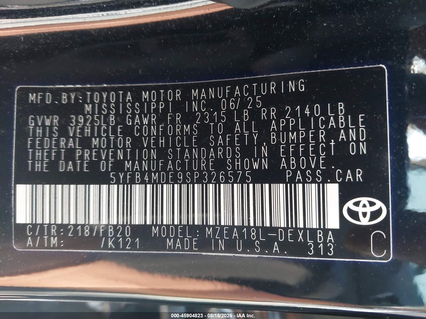 TOYOTA COROLLA - zdjęcie 9