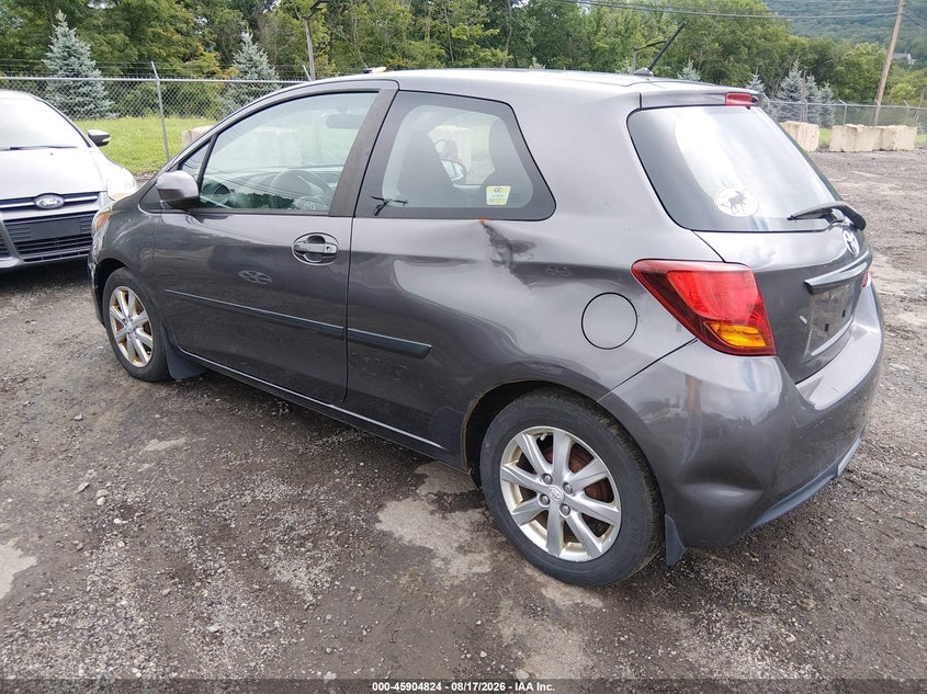 Vin: vnkjtud35fa028149, lot: 46403892, toyota yaris le 20153