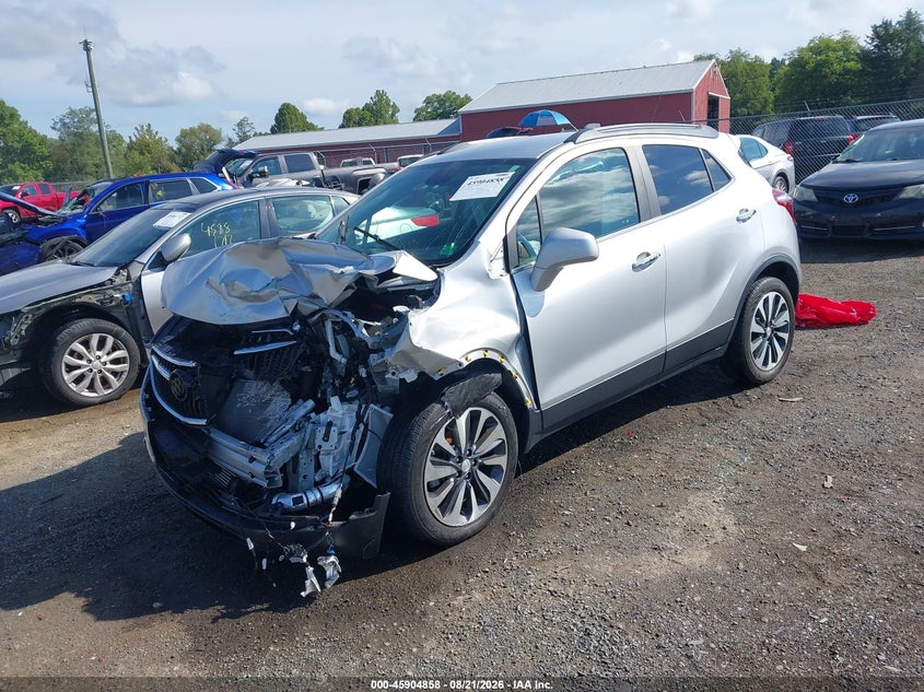 2022 Buick Encore, Front End, IAAI, VIN KL4CJESM3NB533795 — photo 2