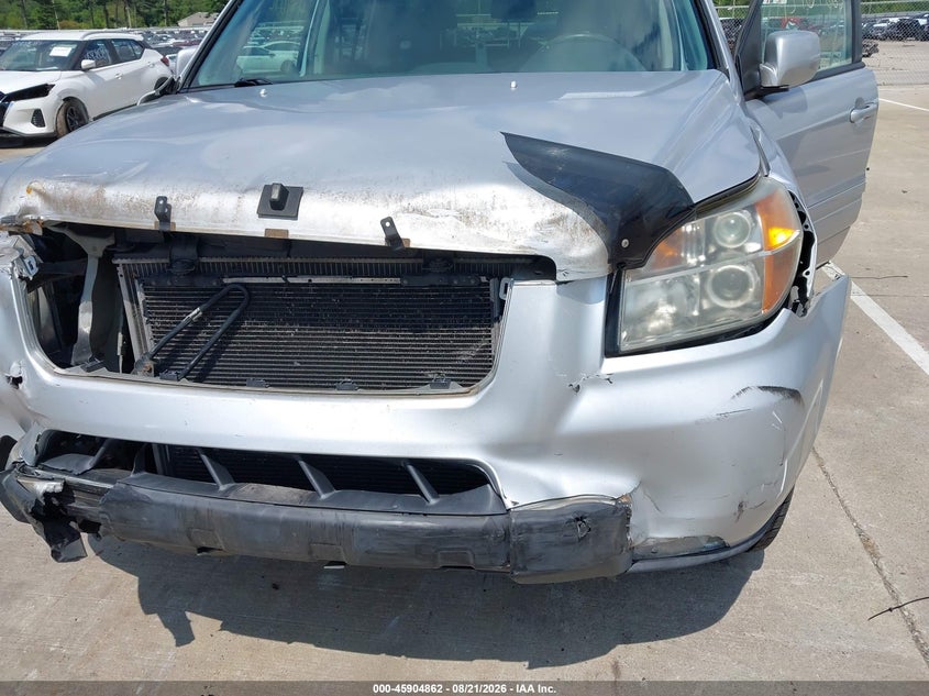 HONDA PILOT 2007 VIN 5FNYF186X7B010806