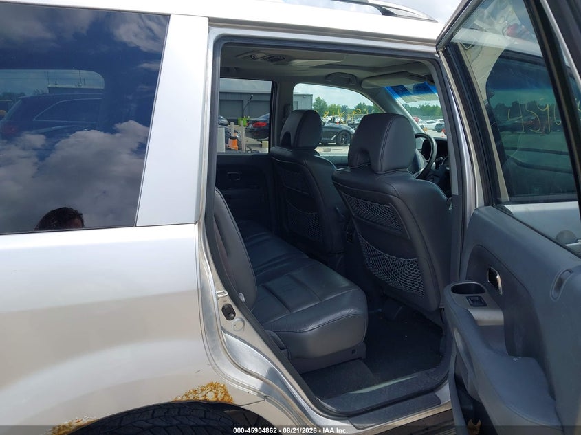 HONDA PILOT 2007 VIN 5FNYF186X7B010806