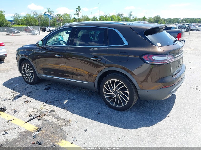 2019 LINCOLN NAUTILUS auction photo 3