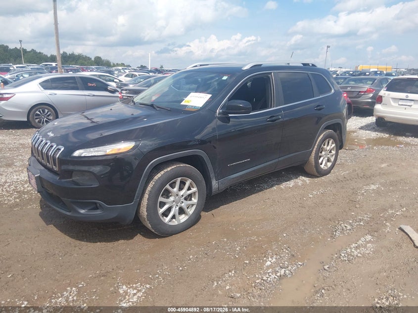 2015 Jeep Cherokee, Удар сзади, IAAI, VIN 1C4PJMCB6FW717945 — фото 2