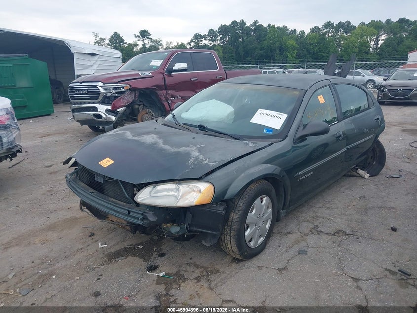 2001 Dodge Stratus, All Over, IAAI, VIN 1B3EJ46X01N506772 — photo 2