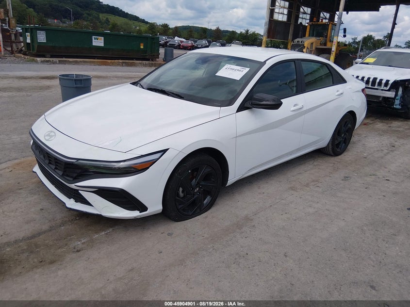 2026 Hyundai Elantra Sel Sport, Front End, IAAI, VIN KMHLM4DG3TU097574 — photo 2