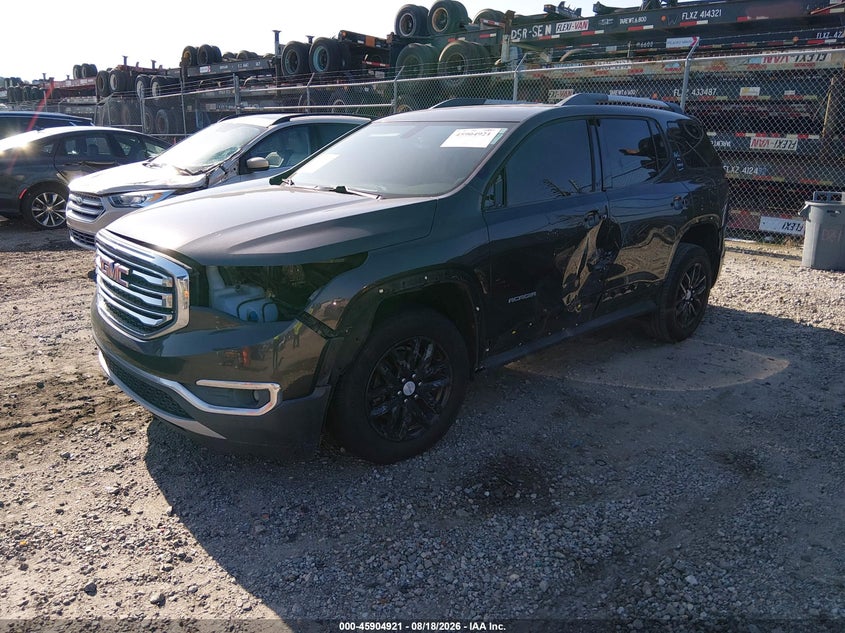 2018 GMC Acadia, Левый бок, IAAI, VIN 1GKKNMLS6JZ140070 — фото 2