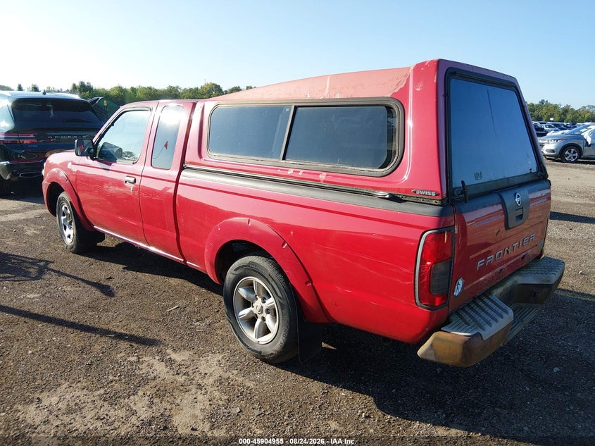 2002 NISSAN NAVARA (FRONTIER) PICKUP 2.4L I-4 DOHC, 143HP