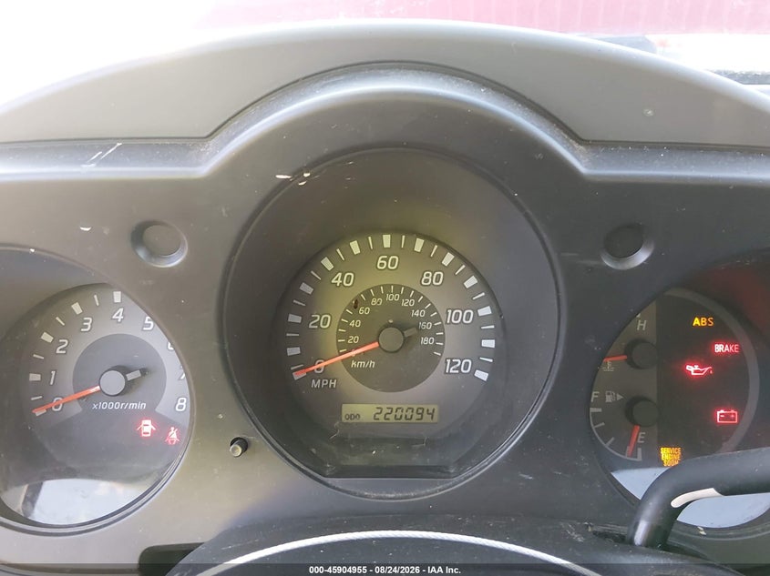 2002 NISSAN NAVARA (FRONTIER) PICKUP 2.4L I-4 DOHC, 143HP