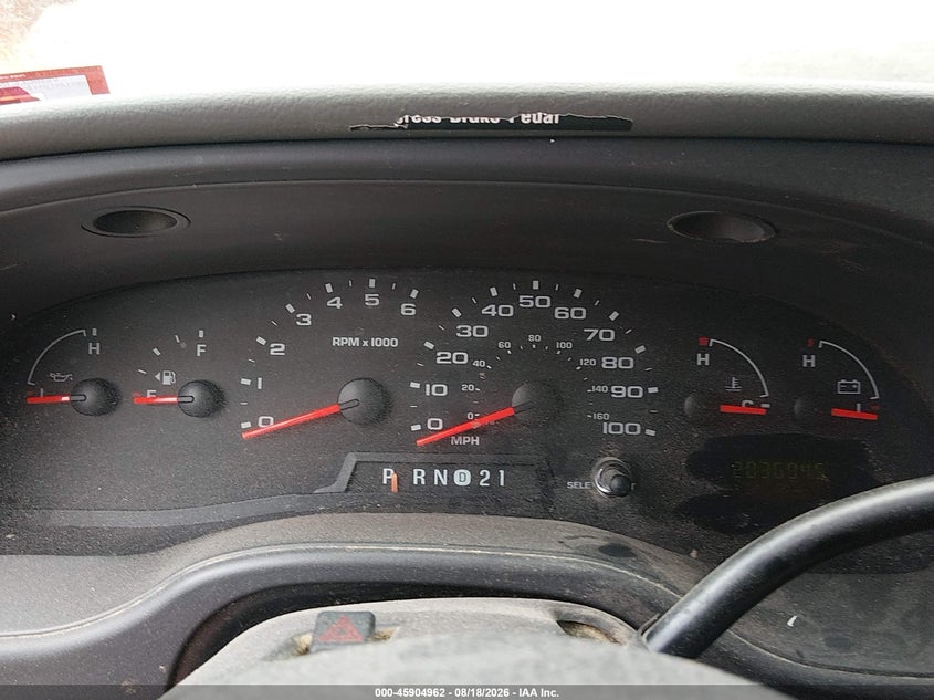 FORD E-250 2008 VIN 1FTNE24W88DA61442