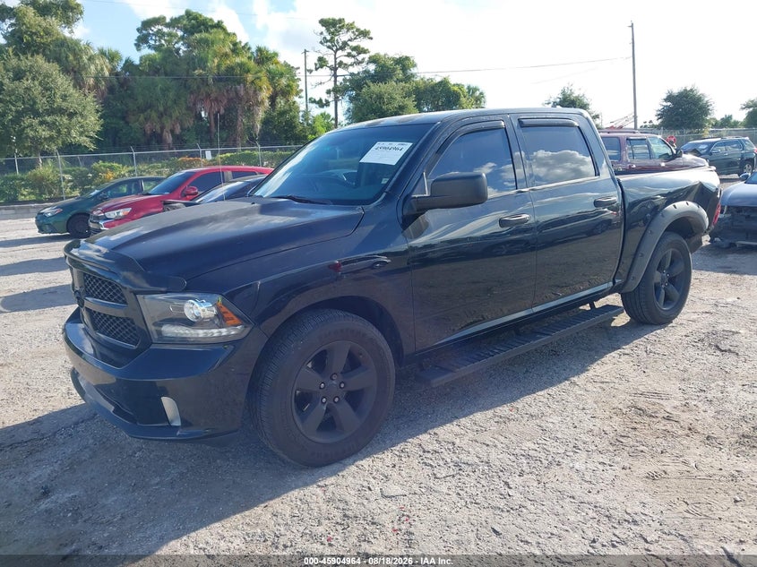 2014 RAM 1500, Rear, IAAI, VIN 1C6RR6KT4ES429281 — photo 2