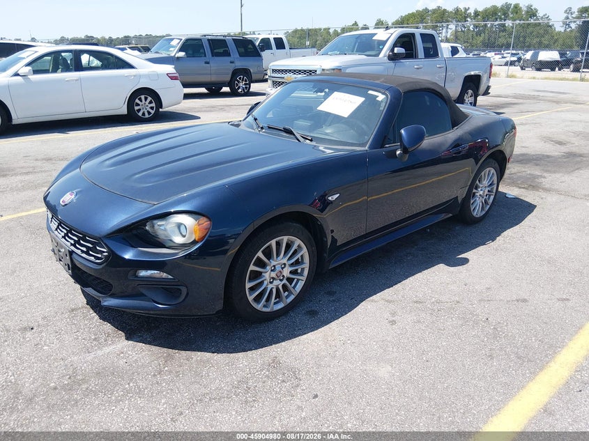 2018 Fiat 124 Spider, Обычный износ, IAAI, VIN JC1NFAEK2J0137797 — фото 2