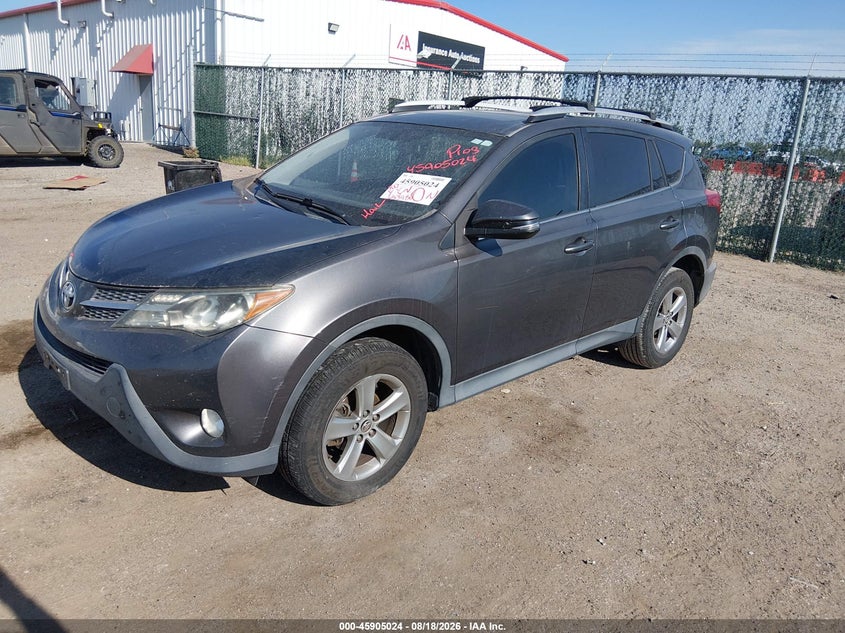 2015 Toyota RAV 4, Hail, IAAI, VIN 2T3WFREV7FW208480 — photo 2