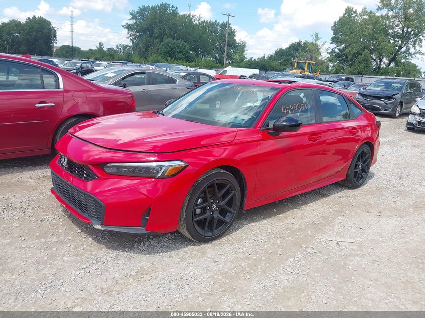2025 Honda Civic, Roof, IAAI, VIN 2HGFE4F87SH329701 — photo 2