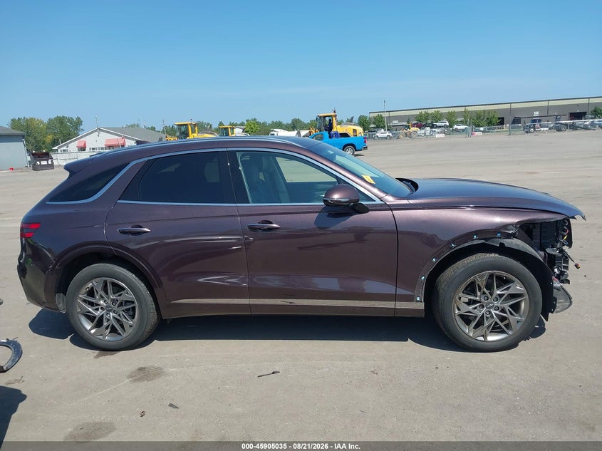 2022 GENESIS GV70 SPORT UTILITY VEHICLE 2.5L I-4 DI, DOHC, VVT, TURBO, PREMIUM , 300HP