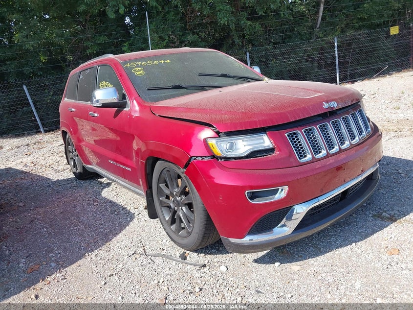 2015 JEEP GRAND CHEROKEE auction photo 1