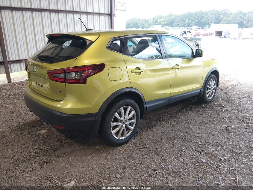 Vin: jn1bj1aw4mw437746, lot: 46404128, nissan rogue sport s awd xtronic cvt 20214