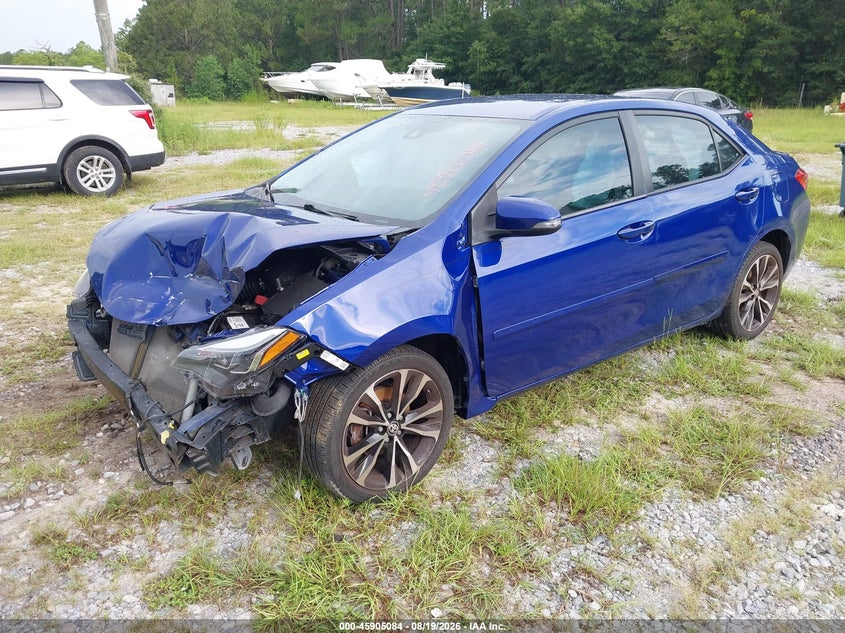 2017 Toyota Corolla, Front End, IAAI, VIN 5YFBURHE7HP722150 — photo 2