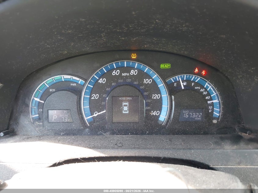 2012 TOYOTA CAMRY HYBRID auction photo 7