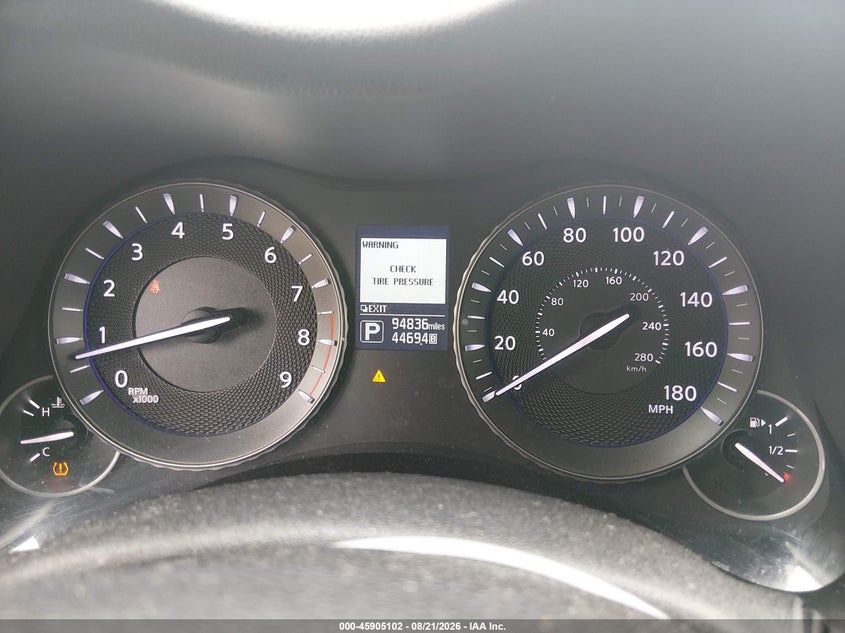 2015 INFINITI Q70 auction photo 7