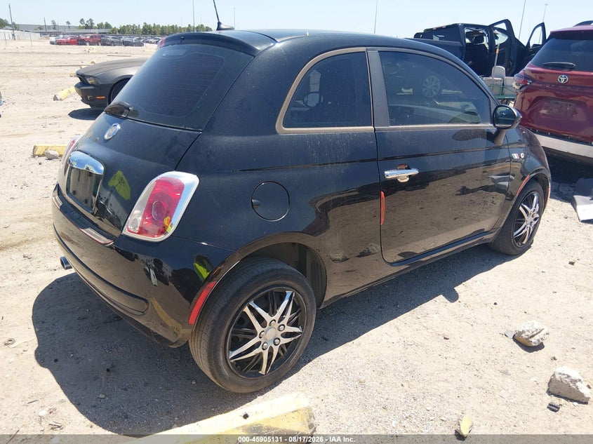 Vin: 3c3cffar1dt512617, lot: 46404200, fiat 500 pop 20134