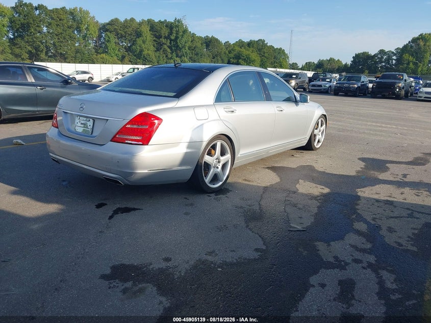 2013 MERCEDES-BENZ S 550 auction photo 4