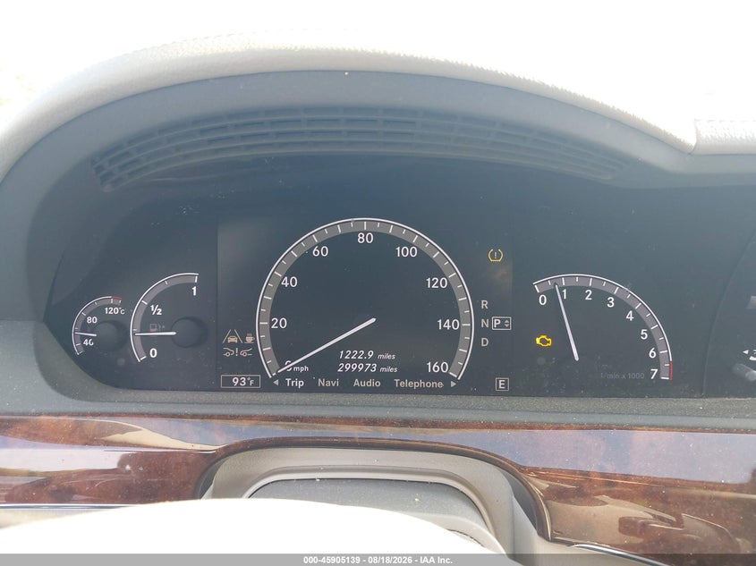 2013 MERCEDES-BENZ S 550 auction photo 7