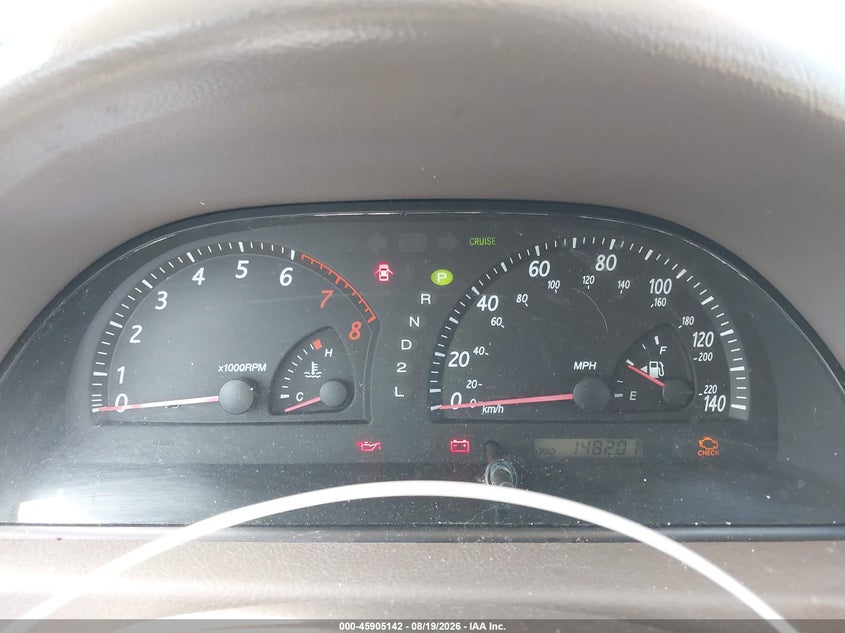 2004 TOYOTA CAMRY auction photo 7