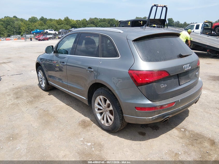 2013 AUDI Q5 SPORT UTILITY VEHICLE 2.0L I-4 DI, DOHC, VVT, TURBO, 211HP