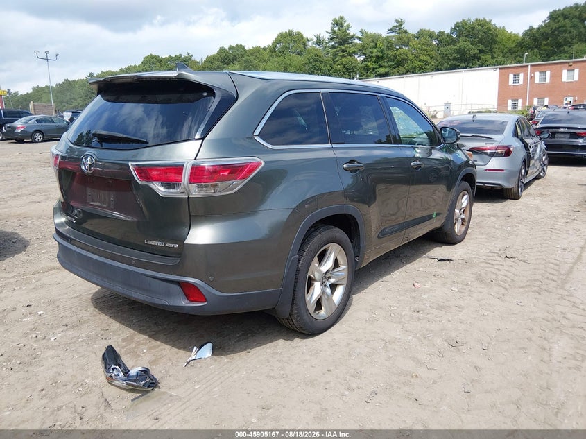 2016 TOYOTA HIGHLANDER auction photo 4
