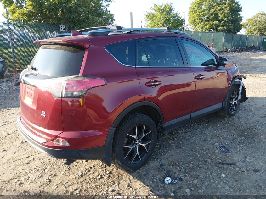 Vin: 2t3jfrev2jw752789, lot: 46404278, toyota rav4 se 20184