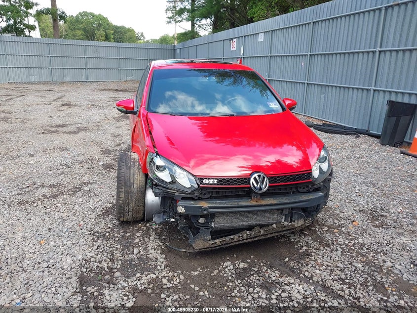 VOLKSWAGEN GTI 2013 VIN WVWFD7AJXDW072986