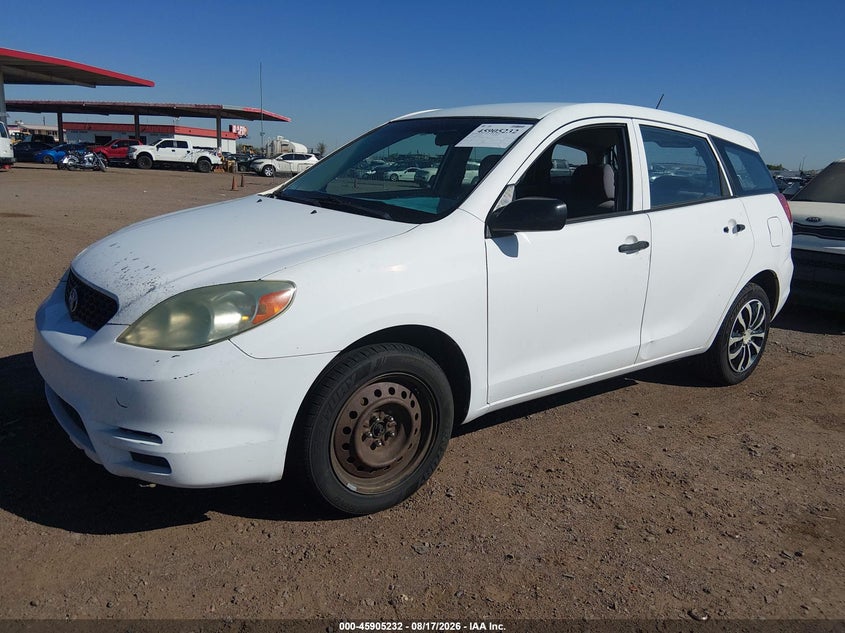 TOYOTA MATRIX 2004 VIN 2T1KR32E34C188551