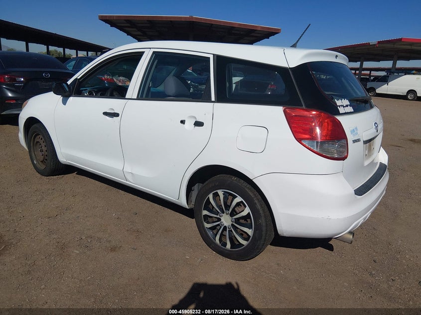 TOYOTA MATRIX 2004 VIN 2T1KR32E34C188551