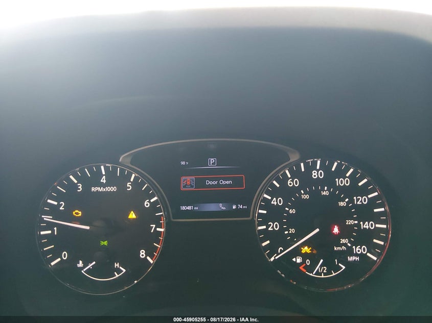 2019 NISSAN PATHFINDER SPORT UTILITY VEHICLE 3.5L V-6 DI, DOHC, VVT, REGULAR , 284HP