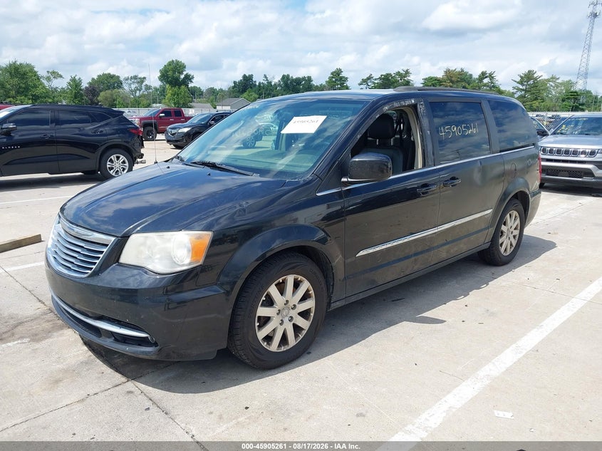 Vin: 2c4rc1bg2er382589, lot: 46404329, chrysler town & country touring 20142
