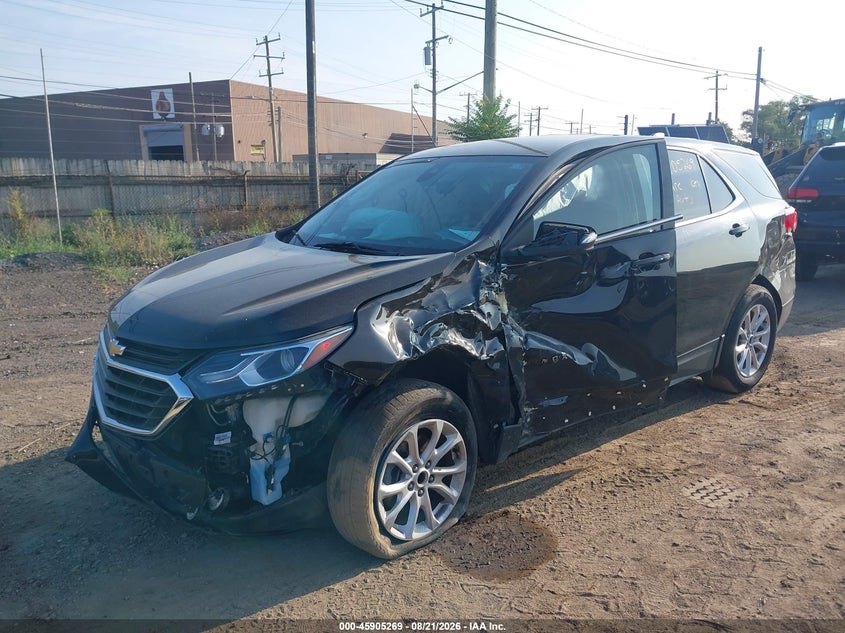 2019 Chevrolet Equinox, Left Side, IAAI, VIN 3GNAXJEV2KL305328 — photo 2