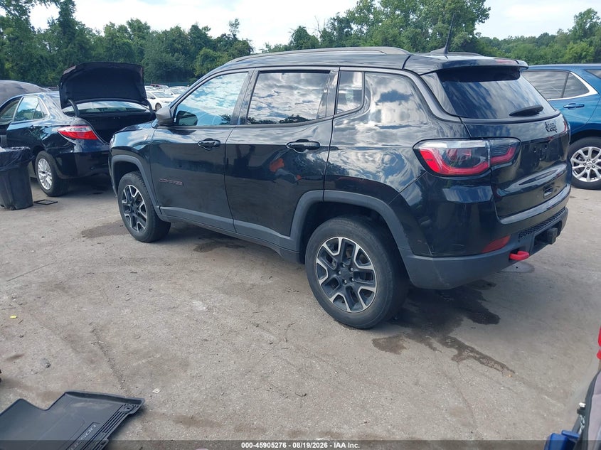 Vin: 3c4njddb9kt807614, lot: 46404344, jeep compass trailhawk 4x4 20193