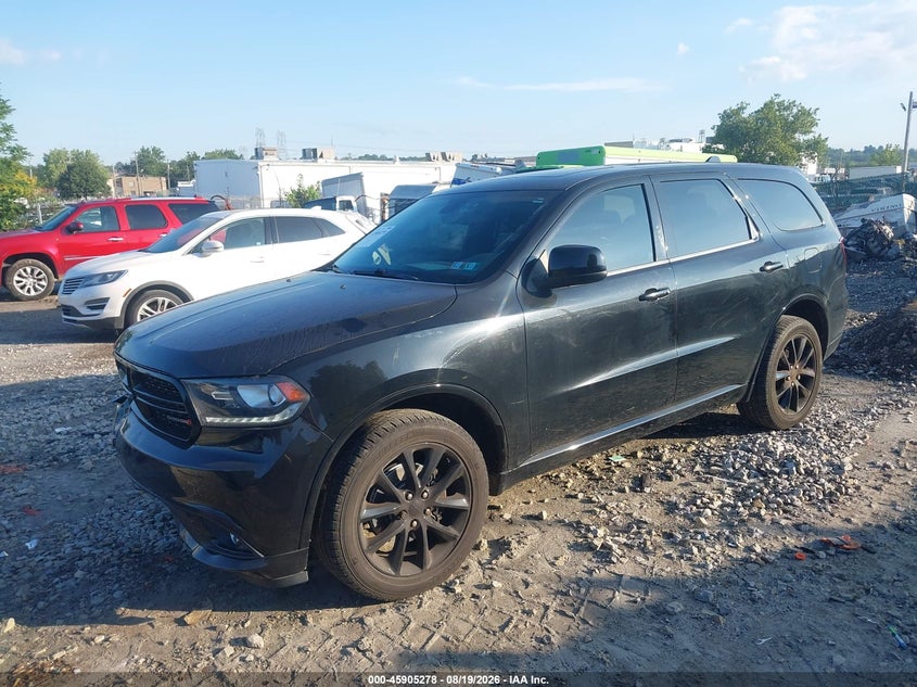 Vin: 1c4rdjag2jc323978, lot: 46404346, dodge durango sxt awd 20182