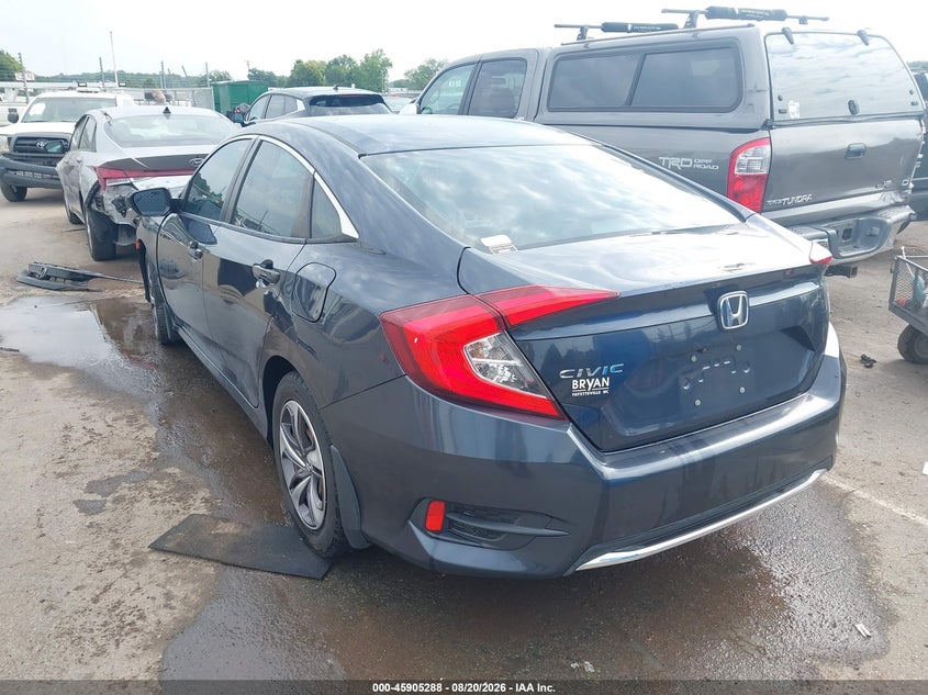 2020 HONDA CIVIC SEDAN 2.0L I-4 DOHC, VVT, 158HP