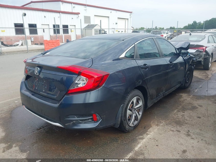 2020 HONDA CIVIC SEDAN 2.0L I-4 DOHC, VVT, 158HP