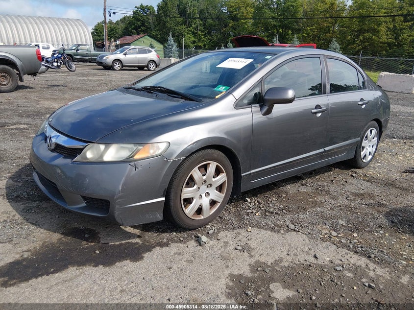 2011 Honda Civic, Обычный износ, IAAI, VIN 2HGFA1F53BH516613 — фото 2