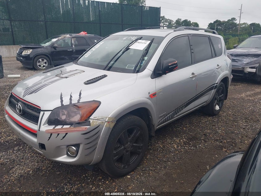 2010 Toyota RAV 4, Right Rear, IAAI, VIN 2T3RF4DVXAW081184 — photo 2